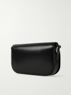 CELINE - Triomphe Small Glossed-Leather Messenger Bag
