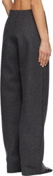 MARIE ADAM-LEENAERDT Gray Base Classic Trousers