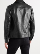 TOM FORD - Leather Blouson Jacket - Black