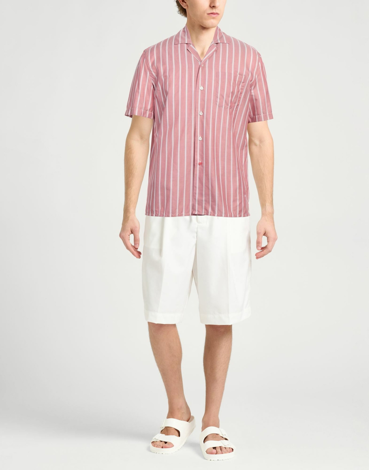 Isaia Mens Shirt Antique rose