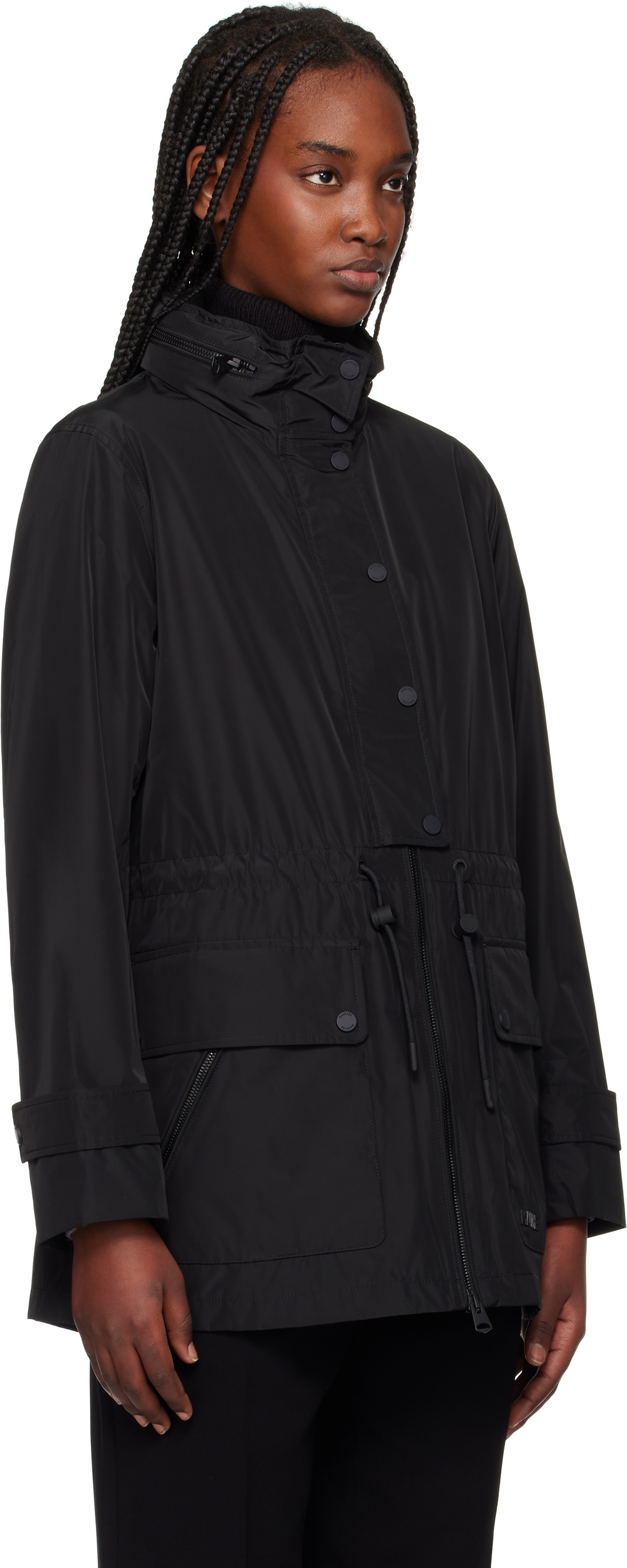 MACKAGE Black Keryn Rain Jacket