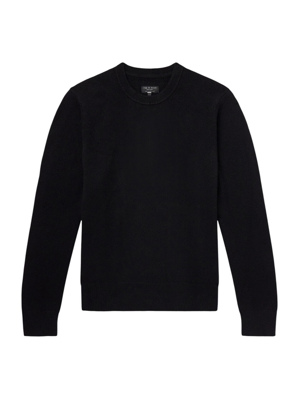 Photo: Rag & Bone - Vernon Cashmere Sweater - Black