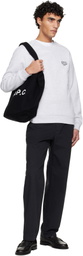 A.P.C. Gray Standard 'Rue Madame' Sweatshirt