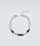 Gucci Gucci Interlocking sterling silver chain bracelet