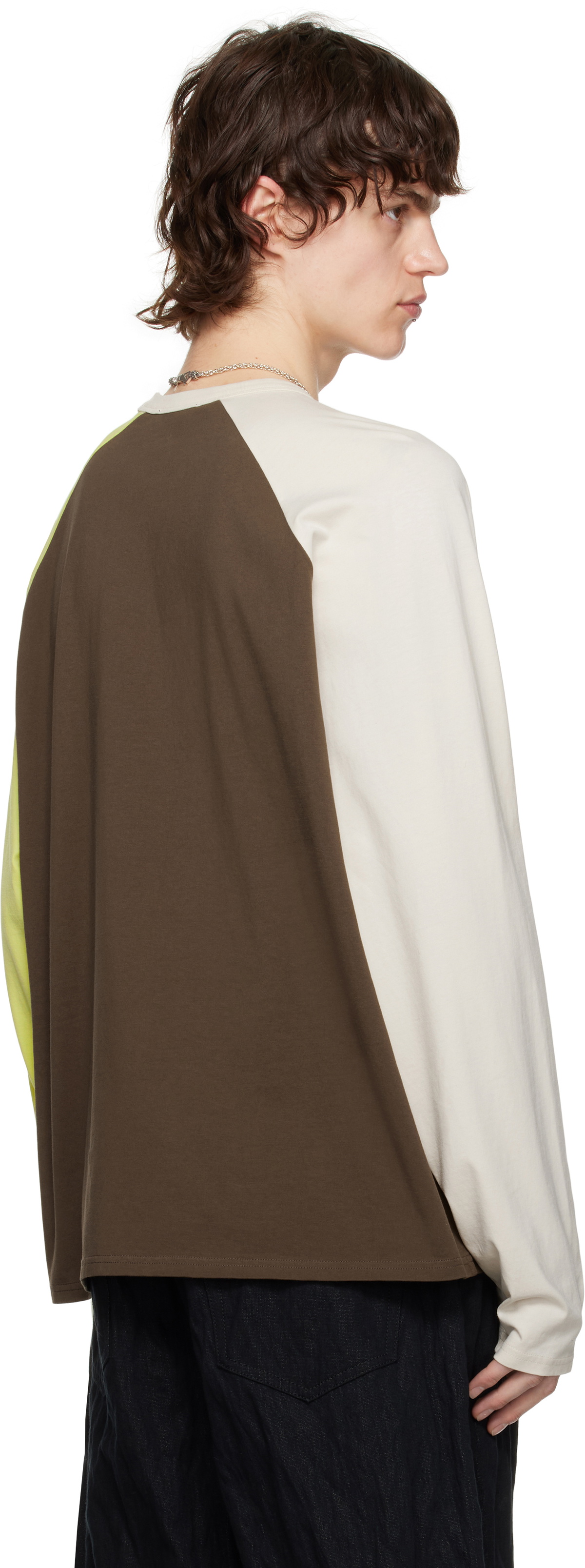 Still Kelly Brown & Off-White Baseball T-shirt