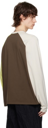 Still Kelly Brown & Off-White Baseball T-shirt