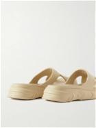 Givenchy - Marshmallow Logo-Print Rubber Slides - Neutrals