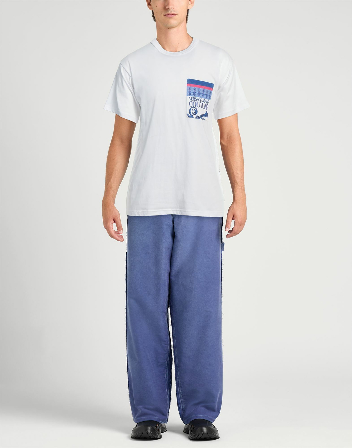 Versace Jeans Couture Mens T-shirt in White