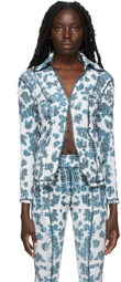 Luna Del Pinal Rubber Stretch Weave Shirt