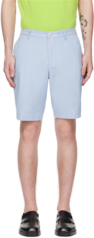 Photo: BOSS Blue Slim-Fit Shorts
