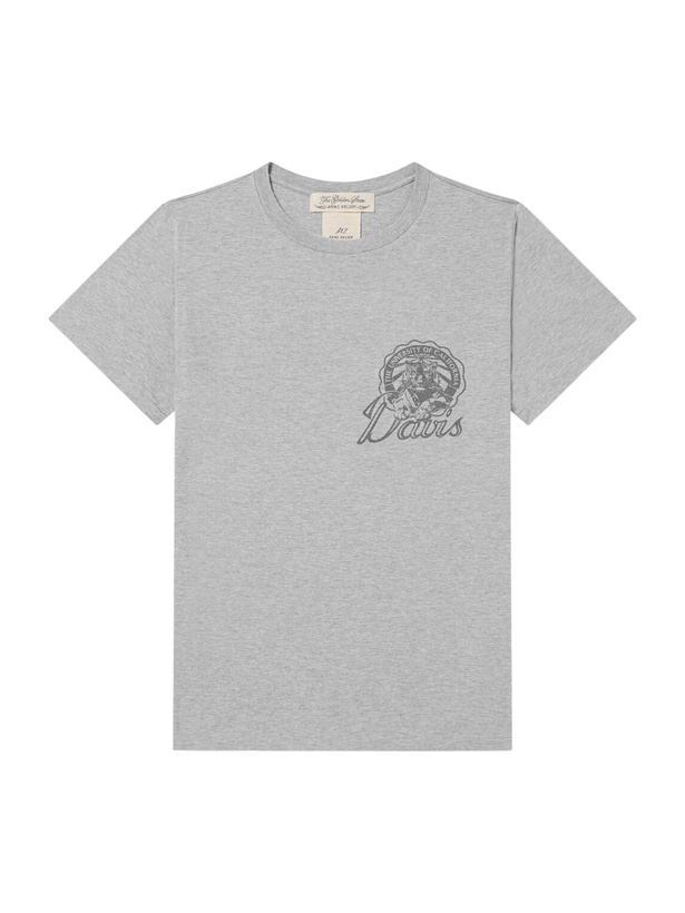 Photo: Remi Relief - Davis Printed Cotton-Jersey T-Shirt - Gray