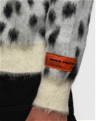 Heron Preston Dalmatian Print Crewneck Black/White - Mens - Pullovers