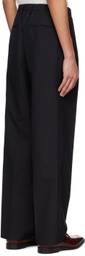 Winnie New York Black Pleated Trousers