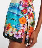 Dolce&Gabbana Printed cotton minidress