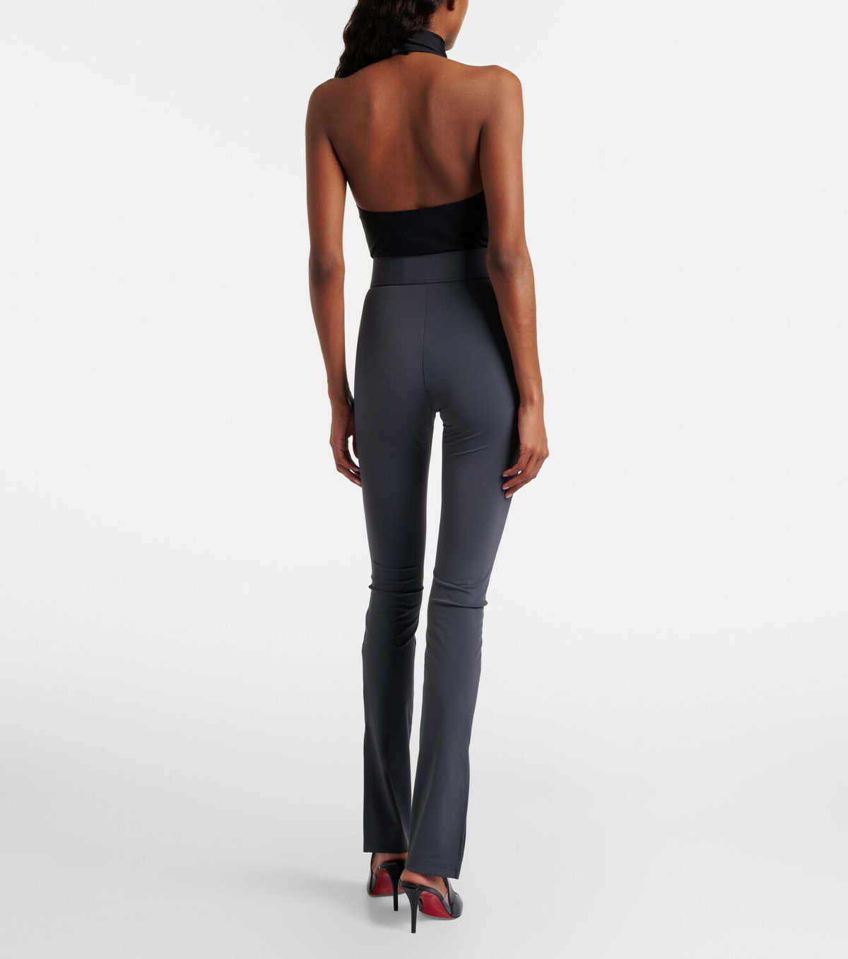 Courrèges Belted jersey pants