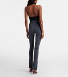 Courrèges Belted jersey pants