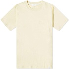 Norse Projects Men's Johannes Standard Pocket T-Shirt in Sunwashed Yellow