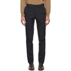 Dunhill Navy Poplin Chino Trousers