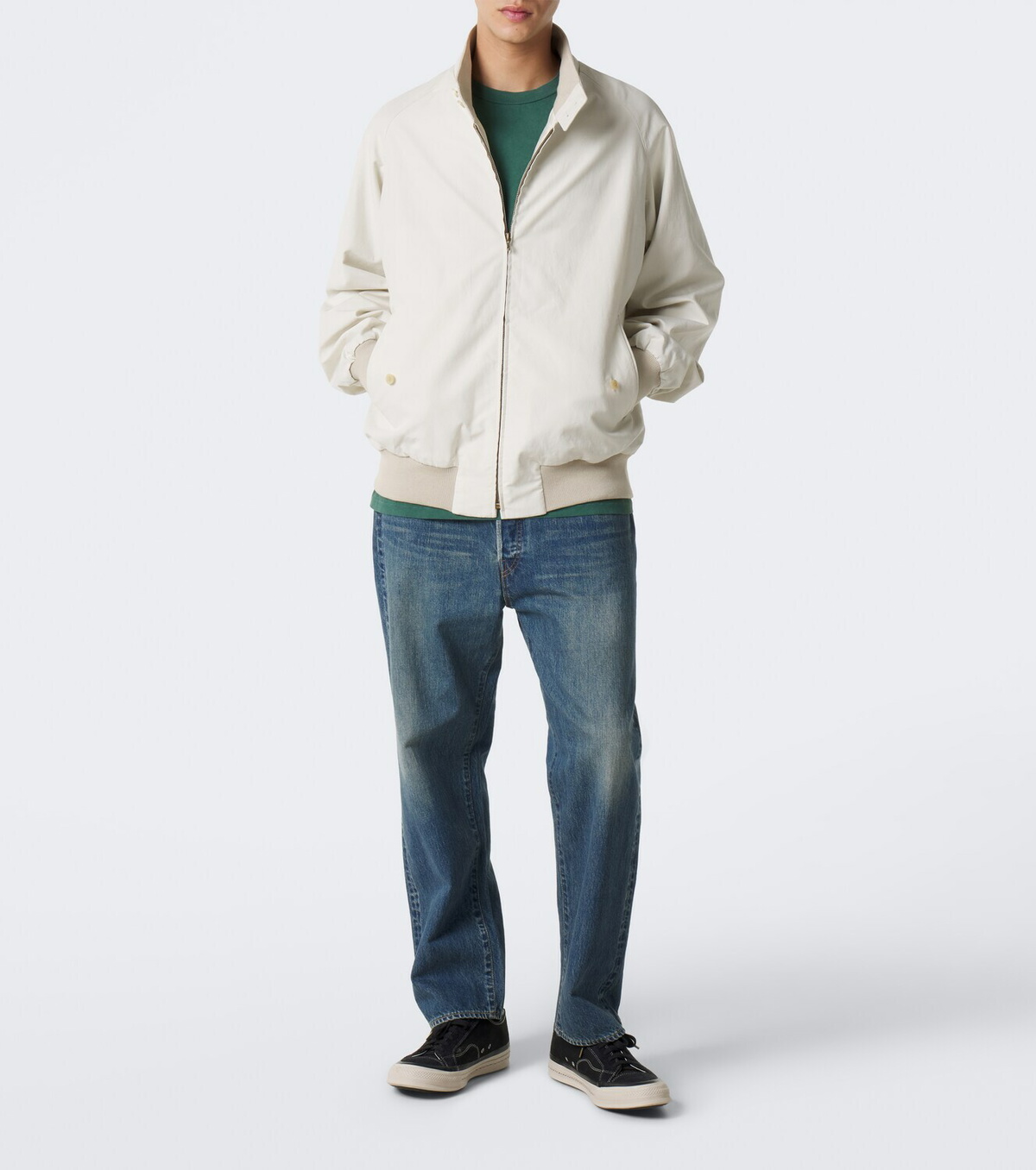 A.Presse Silk and cotton gabardine jacket