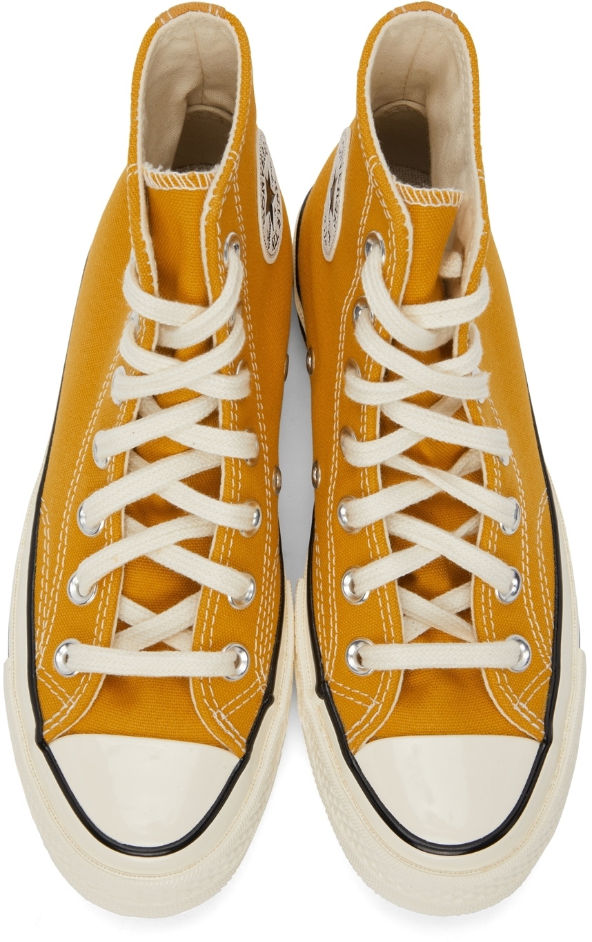 Converse Yellow Chuck 70 High Sneakers Converse