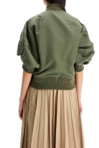 SACAI short-sleeved bomber Khaki
