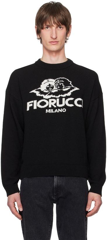 Photo: Fiorucci Black Milano Angels Sweater