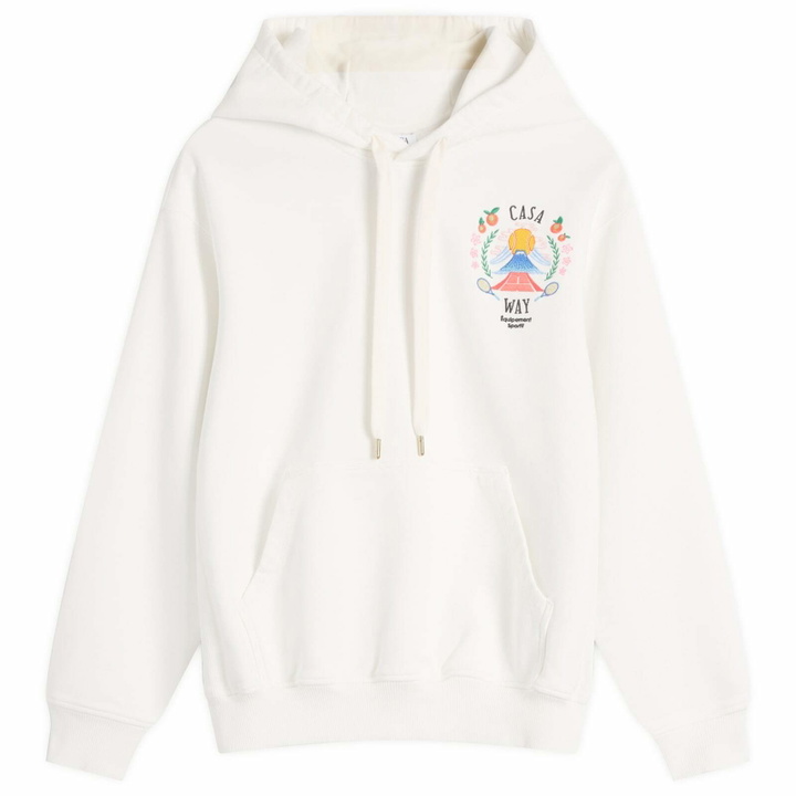 Photo: Casablanca Women's Embroidered Hoodie in Casa Way Mountain