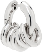 Balenciaga Silver Force Skate Single Earring