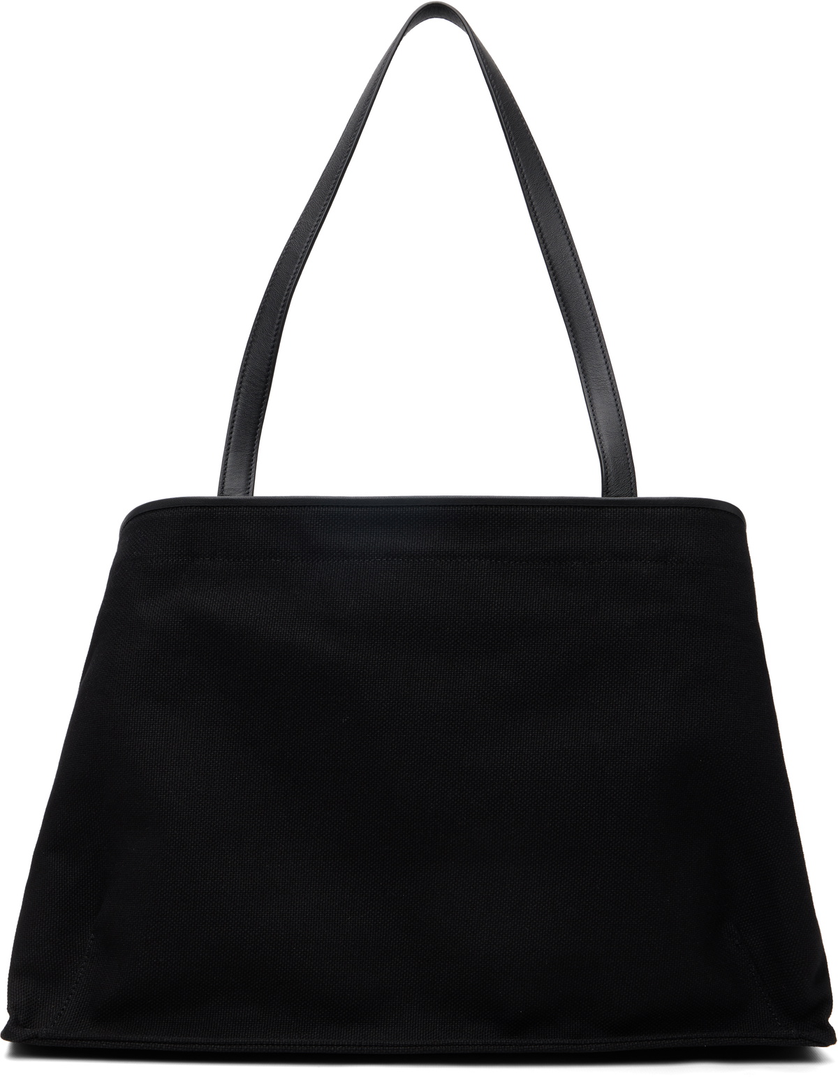 LE17SEPTEMBRE Black Vacanza Canvas Tote