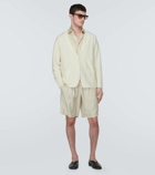 Lardini Wool, silk, and cashmere cardigan