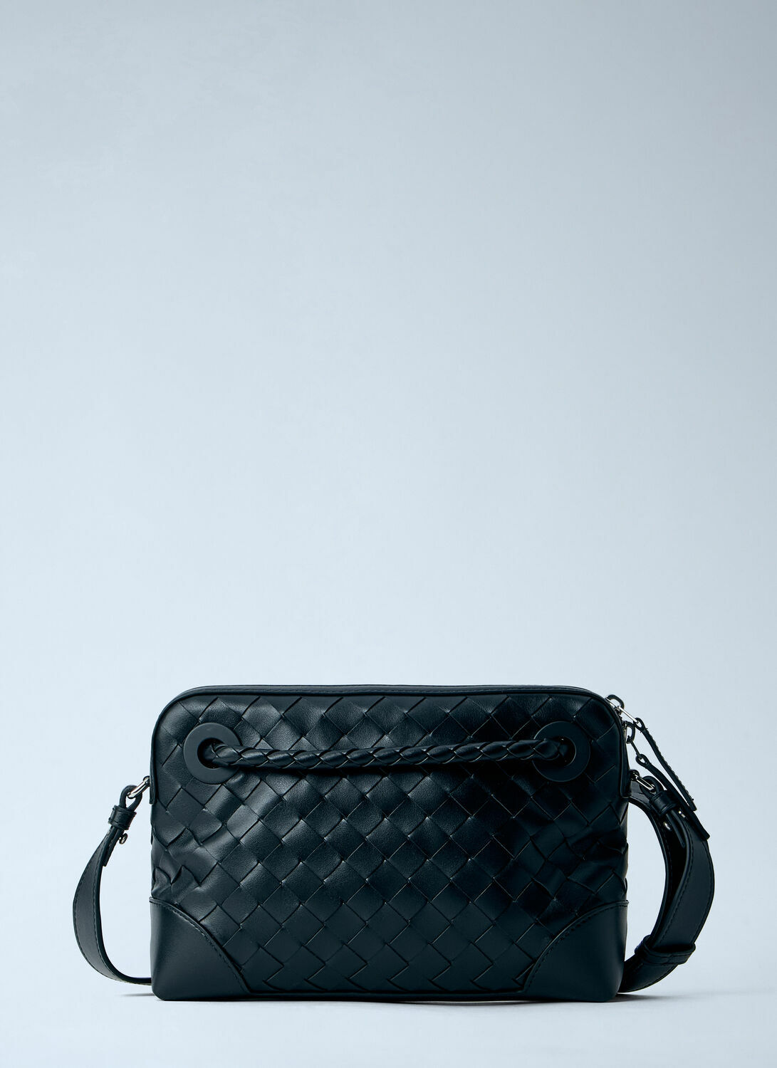 Bottega Veneta Andiamo Zipped Messenger Bag
