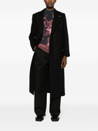 EYTYS Black Genesis Double-Breasted Coat