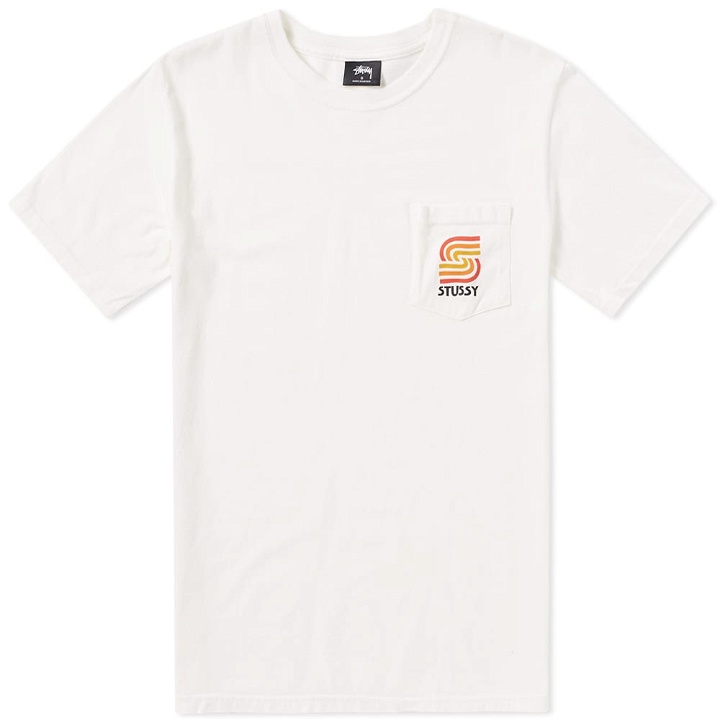 Photo: Stussy S Blend Pigment Dyed Pocket Tee