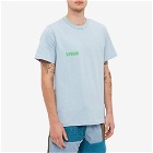 The Future Is On Mars Men's Campus T-Shirt in Sky Blue/Green