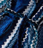 Missoni Giacomo Zigzag cotton bathrobe