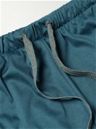 Zimmerli - Straight-Leg Sea Island Cotton Pyjama Shorts - Blue