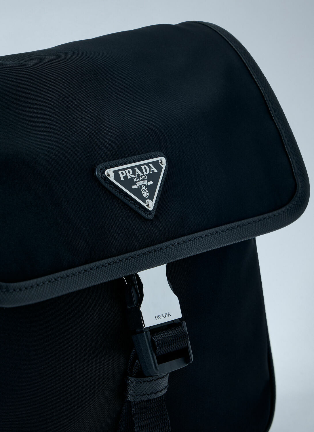 Prada Re-Nylon and Saffiano Leather Shoulder Bag