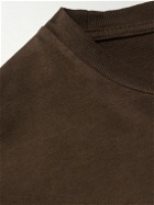 SSAM - Organic Cotton-Jersey T-Shirt - Brown
