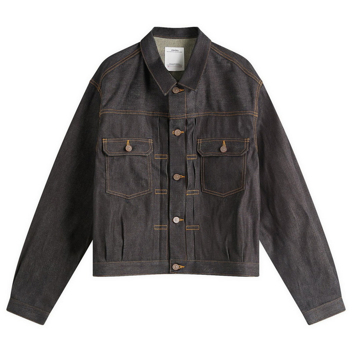 Photo: Visvim Men's SS 101X Unwashed Jacket in Denim