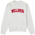 Sporty & Rich Men's Wellness Ivy Boucle Crew Sweat in Heather Grey/Sports Red