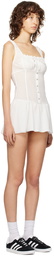 Frankies Bikinis White Crista Minidress