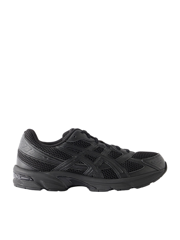 Photo: COMME DES GARÇONS SHIRT - ASICS GEL-1130 CDG SP Rubber-Trimmed Mesh Sneakers - Black
