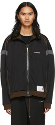 Miharayasuhiro Black Wide Back Track Jacket