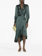 ZIMMERMANN - Silk Wrap Midi Dress