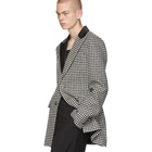 Loewe Black and White 2Bt Houndstooth Jacket