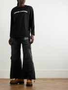 Liberal Youth Ministry - Printed Cotton-Jersey T-Shirt - Black