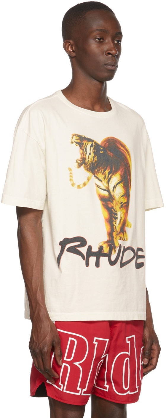大人気格安R H U D E ヴィンテージタイガーTシャツ Tシャツ/カットソー(半袖/袖なし)