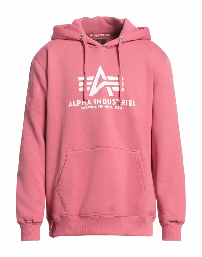Photo: Alpha Industries Mens Sweatshirt in Pink
