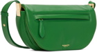 Burberry Green Small Plongé Olympia Pouch