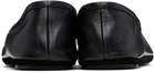 LEMAIRE Black Indoor Slipper Loafers